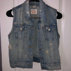 Vintage Levi Strauss Denim Vest